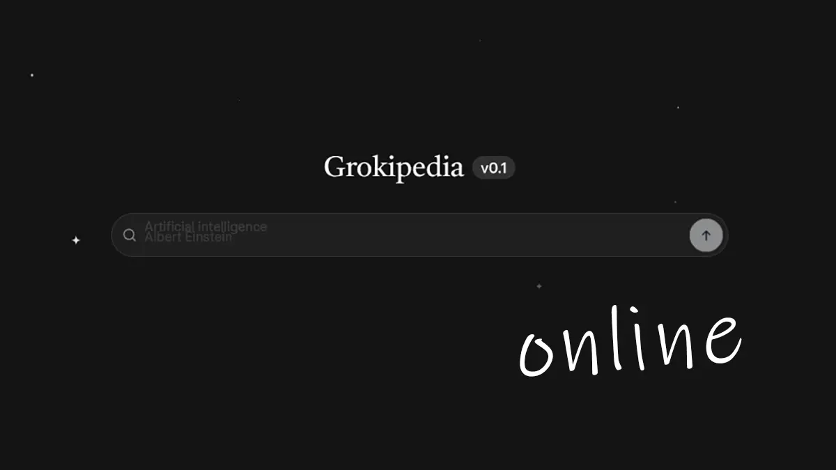 Grokipedia Oberfläche